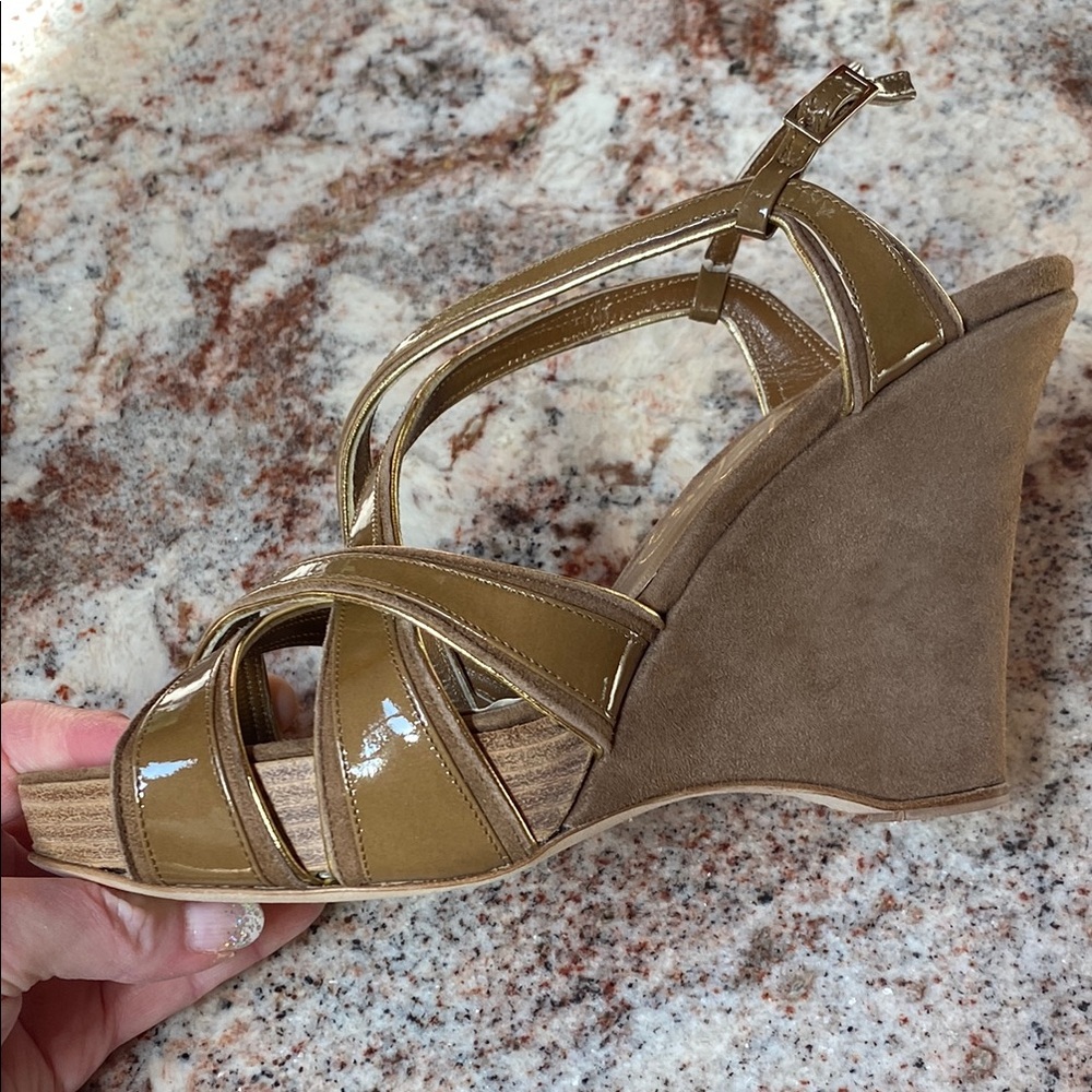 NIB Alejandro Ingelmo Wedge Sandals in size 6 - Picture 11 of 12